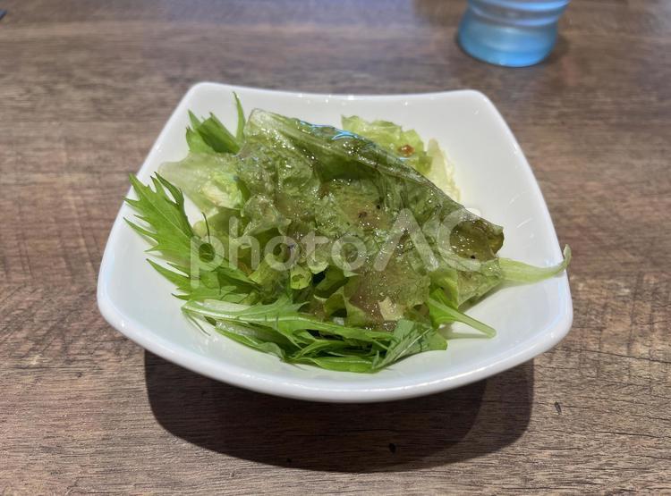ミニサラダ　 ミニサラダ,カフェ,ランチの写真素材