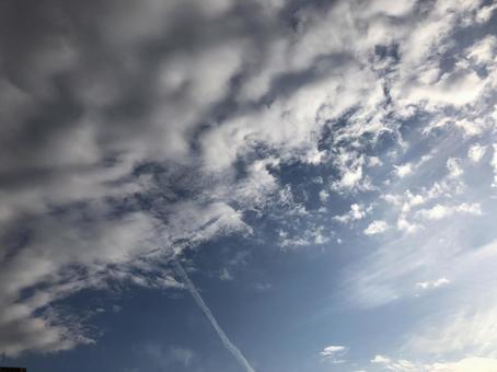 天空に舞う雲たち 天空に舞う雲たちの写真