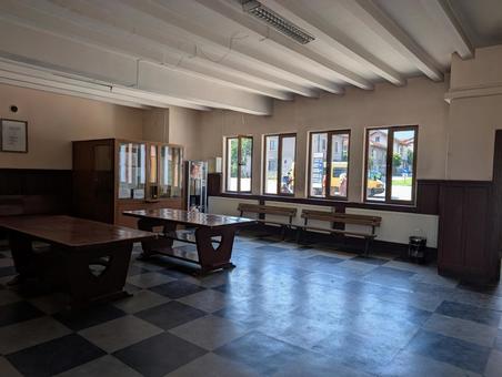 Photo, waiting room, station, railway, 