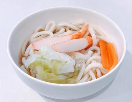 ぶっかけうどん ぶっかけうどん ぶっかけうどん,うどん,麺の写真素材