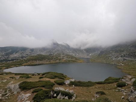 ブリズナカ湖 ブリズナカ湖,７つの湖,リラ国立公園の写真素材