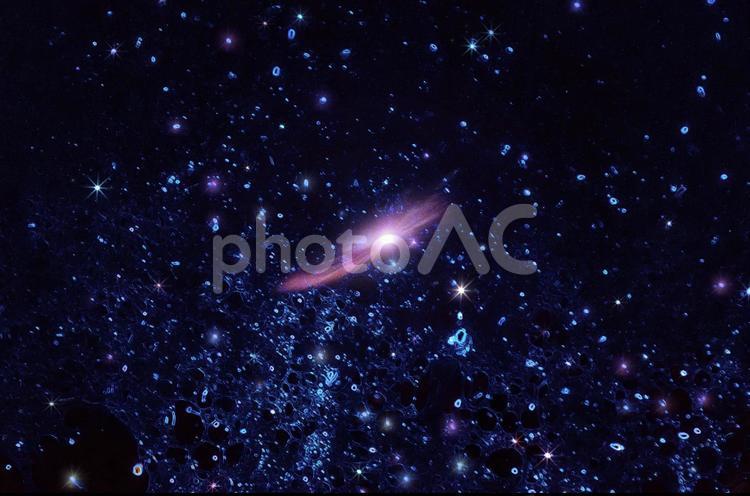 宇宙イメージ素材/星空 宇宙,星空,星の写真素材