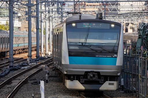京浜東北線 京浜東北線,電車,列車の写真素材