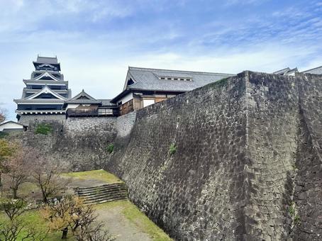 熊本城 城壁 熊本城 城壁の写真