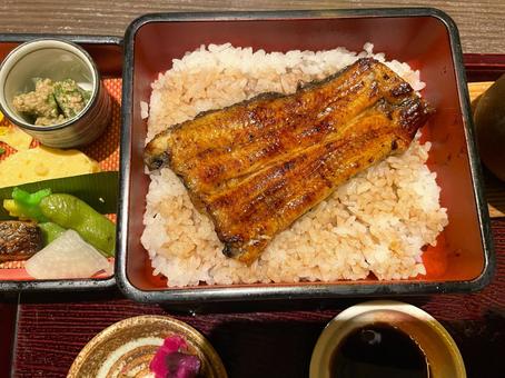 鰻重ご膳 鰻重ご膳 うな重,鰻重,鰻丼の写真素材