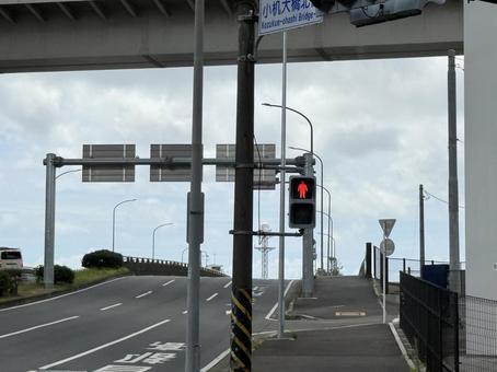 Photo, a red light, road, car, 