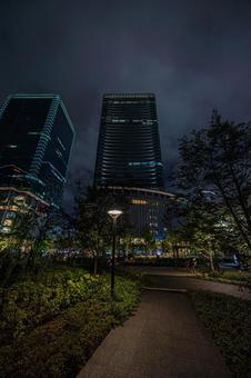 都市夜景 都市夜景の写真