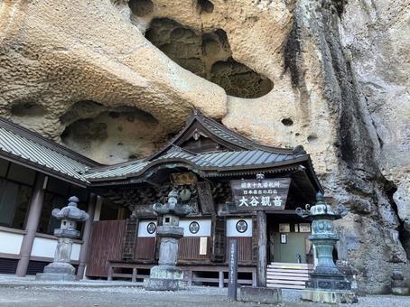 大谷寺 大谷,千手観音,立像の写真素材