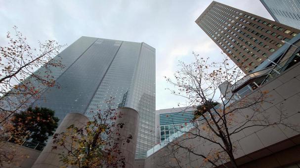 Photo, building group, tower, sky, 