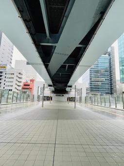 浜松町　ゆりかもめ 駅,浜松町,ゆりかもめの写真素材