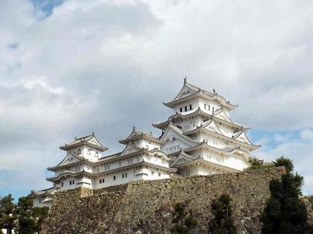 【風景写真】姫路城の風景 【風景写真】姫路城の風景の写真