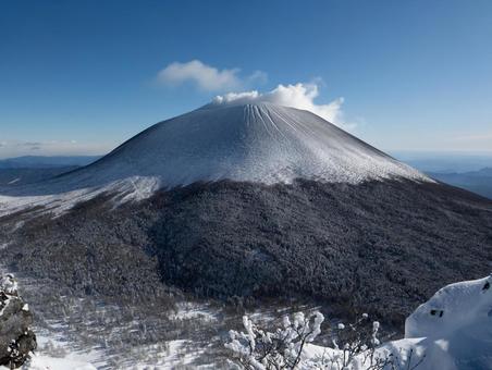 浅間山 浅間山 浅間山,火山,活火山の写真素材
