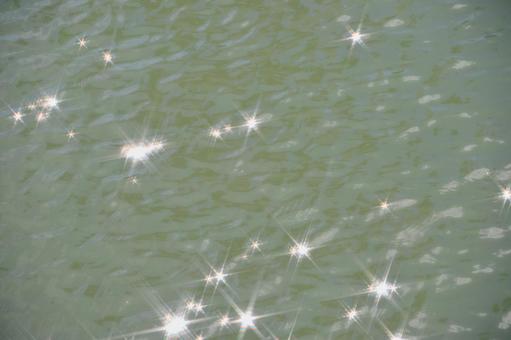 きらめく水面 きらめく水面の写真