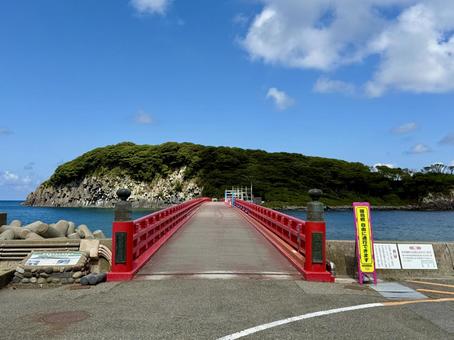 雄島と雄島橋 雄島と雄島橋 雄島橋,自然,漁村の写真素材