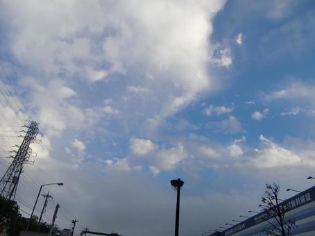 五月の雲-30 五月,青空,空の写真素材