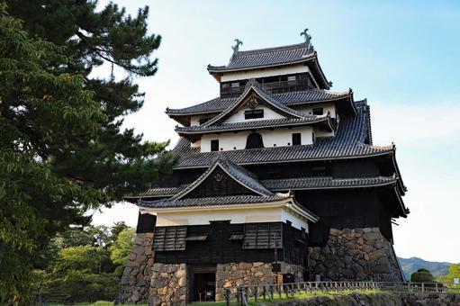 現存天守松江城16 現存天守松江城16 松江城,現存天守,松江市の写真素材
