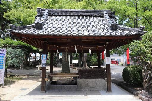 立木神社 手水舎 立木神社 手水舎の写真