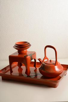 Wajima lacquer toso, JPG Wajima lacquer toso, JPG