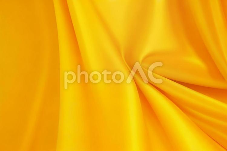 イエローゴールドのドレープ調のテクスチャ テクスチャー,背景,ドレープの写真素材