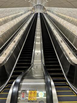 エスカレーター エスカレーターの写真