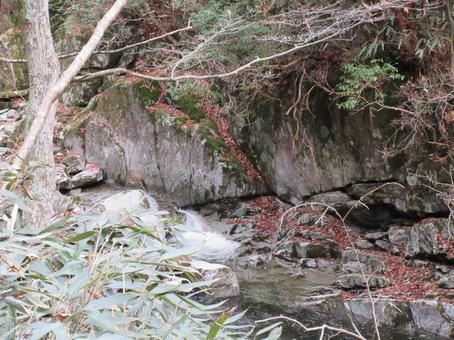 秋の渓谷 秋の渓谷 自然,風景,鹿又川渓谷の写真素材