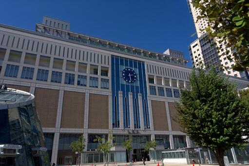 JR札幌駅 札幌,北海道,観光地の写真素材