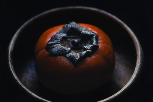 柿 柿 柿,果物,フルーツの写真素材