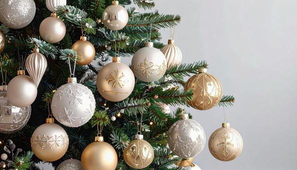 クリスマスツリー オーナメント アップ クリスマスツリー オーナメント アップの写真