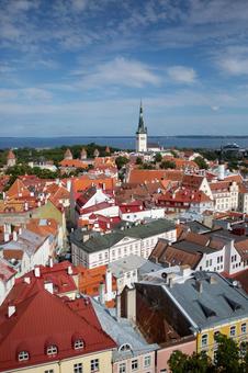 タリン歴史地区　エストニア タリン,エストニア,タリン歴史地区の写真素材