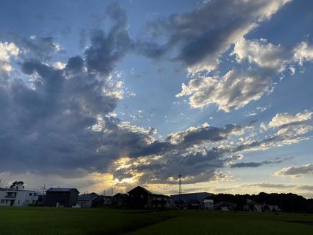 夕雲 夕雲の写真