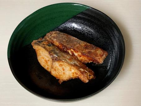 魚の揚げ焼き 魚の揚げ焼き 魚,揚げ焼き,よるごはんの写真素材