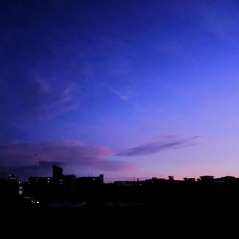 夕闇の写真