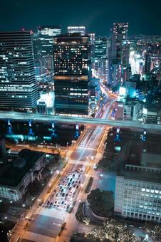 淀屋橋夜景 淀屋橋夜景の写真