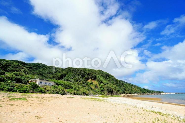 沖縄・与那国島南部の比川浜 与那国島,比川,比川浜の写真素材