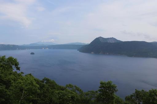 Photo, lake mashu, lake caldera, lake, 