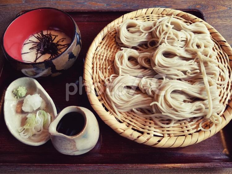 長野県の戸隠蕎麦 蕎麦,長野,戸隠の写真素材