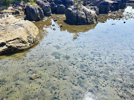 海岸　海 海岸,岸辺,磯の写真素材