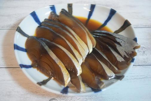 金華さば漬け 金華さば漬け サバ,漬け,金華サバの写真素材