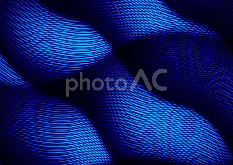 水色の波線の有る背景画像 水色,ブルー,青の写真素材