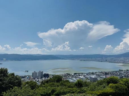 諏訪湖 諏訪湖の写真