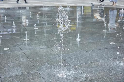 噴水 噴水 噴水,水,水場の写真素材