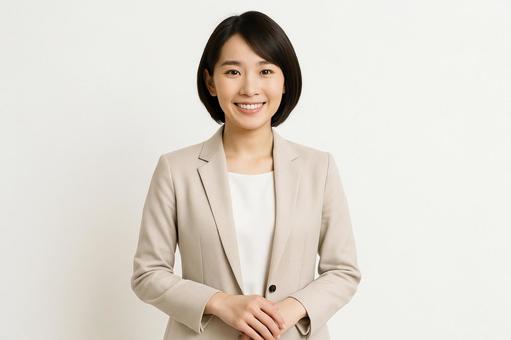 優しい笑顔の女性教師 優しい笑顔の女性教師の写真