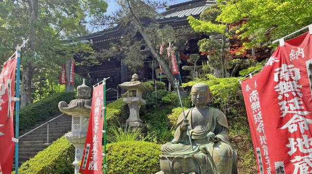 坂東33観音 11番 安楽寺 本堂 安楽寺,岩殿山,本堂の写真素材