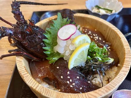 Sushi with spiny lobster, JPG Sushi with spiny lobster, JPG