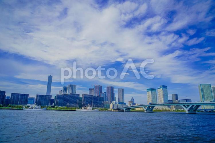 東京のビル群のイメージ 東京,風景,都市の写真素材