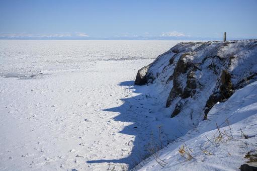 流氷 流氷 流氷,氷,冬の写真素材