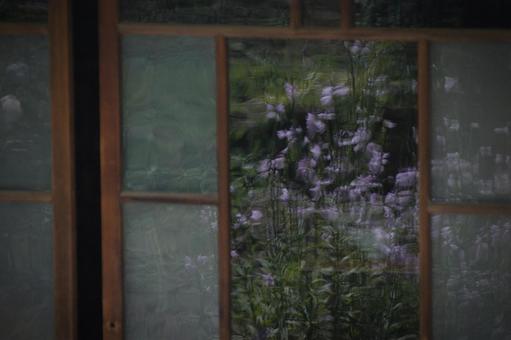 ガラス障子の写真