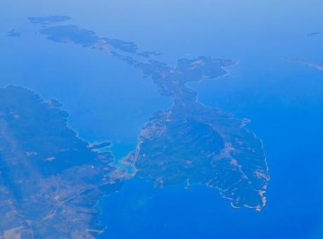 クロアチアの島とアドリア海 クロアチアの島とアドリア海の写真