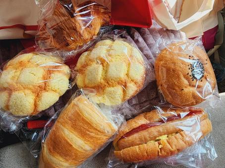 Bakery Bakery ピザ,あんぱん,天然酵母パンの写真素材