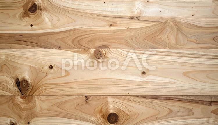 ライトカラーの木目板材テクスチャ 木材,木目,板材の写真素材